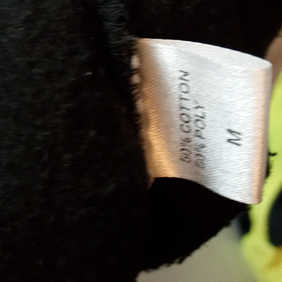 Luna Men's Black Snap Front Sweater With Hood Size Medium - Picture 6 of 6